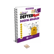 6. Sınıf Sosyal Bilgiler Öğreten Defter Ve Telefon Standı