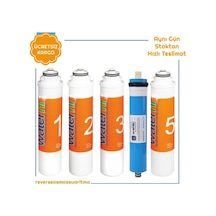 Vontron Membranlı Waterlife Uyumlu 5Li Su Arıtma Filtre Seti