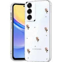 Samsung Uyumlu Galaxy S25 Fiyonk Desenli Kapak Desen 6
