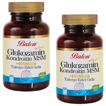 2 Ad Balen Glukozamin Kondroitin Msm+ Boswellia Tablet 120x1200 MG