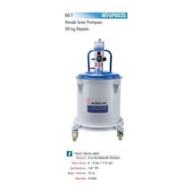 Mitacan Mtgp6035 Depolu Havalı Gres Pompası 35 Kg. 60:1