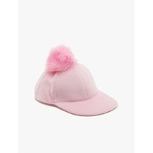 Koton Ponpon Şapka Pembe 7kbg45000aa Gülkurusu