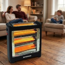 Şömine Tipi Isıtıcı Soba 2400w Çok Renkli