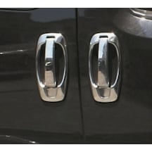 Fiat Fiorino Uyumlu 2007 Ve Üzeri Krom Kapı Kolu 4 Kapı Paslanmaz Çelik