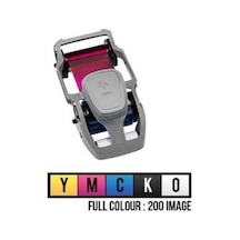 Zebra Zc100-Zc300 Renkli Ribon tek yüze 200 baskı