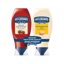 Hellmann's Ketçap 2 x 480 G + Mayonez 2 x 395 G