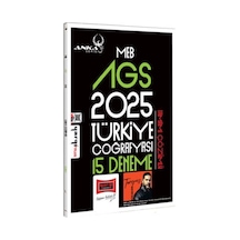 2025 Meb Ags Anka Serisi Türkiye Coğrafyası Tamamı Çözümlü 15 Deneme Yargı Yayınları