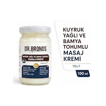 Dr.bronos Kuyruk Yağlı Ve Bamya Tohumlu Krem100 Ml Kekik, Nane, Okaliptus, Çörek Otu, Keklik Üzümü