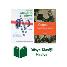 Analitik Kimya Temel İlkeler Ders Kitabı Cilt 1 + Geometri + Dünya Klasiği Hediye
