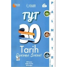 Yks Tyt Tarih 30 Deneme Sınavı Palme Yayınevi