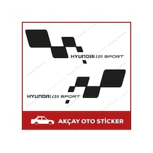 Hyundai I20 Sport Sticker (Takım Set) I20 Sticker Oto Sticker