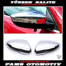Vw Golf 6 Krom Ayna Kapağı 2 Prç. 2009-2013 Arası P.çelik