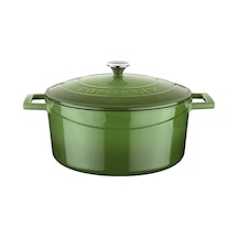 Lava Yuvarlak Tencere Çap 24 CM Folk