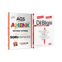 Yediiklim Yayınları 2025 Meb Ags Sayısal Yetenek Ahenk Serisi Ve Akm Dil Bilgisi Soru Bankası Seti 2 Kitap
