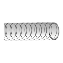 Telli Şeffaf Hortum Tip 2 İç Çap 32 Mm 1.1/4'' 5 Metre