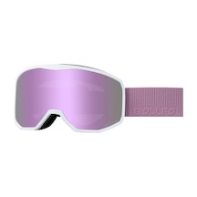 Willowhaven Bollfo Yetişkin Kayak Gözlüğü Pink Anti Fog Çift Katman Lens Karlı Kayak Malzemeleri