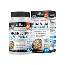 Bioschwartz Maximum Absorption Magnesium Bisglycinate Sleep, Muscle, Bone & Joint Support 360 Veggie