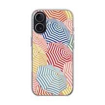 İphone 17 Uyumlu Şemsiyeler Baskılı Silikon Kılıf
