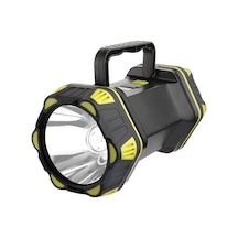 El Feneri-çalışma Lambası Ledli Fonksiyonlu Usb Şarj Beyaz-kırmızı Çakarlı 200 85 Mm 280 Gr