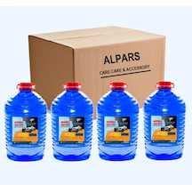 Alpars Oto Cam Suyu 5 Lt Antifrizli Cam Suyu -25 Derece 4'lü Avantajlı Paket Kireç Ve Korozyon Önleyici