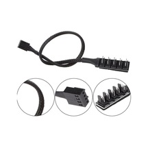 Fan Çoklayıcı 4 Port Y Pwm Splitter 4 Pin Çok Renkli