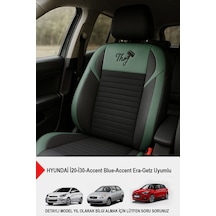 Thor Tay Tüyü Oto Koltuk Kılıfı Hyundai İ20-i30-accent-blue-era-getz Uyumlu Yeşil