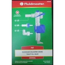 Fluidmaster Gömme Rezervuar Doldurma Grubu. Şamandıra Beyaz