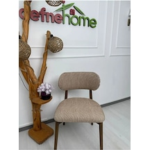 Bohem Sandalye Kılıfı Vizon
