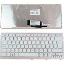 Laptopshop Sony Uyumlu Vaio 148792421 , Mp-09L13Us-8861 Klavye Beyaz Pembe Çerçevel 439712005