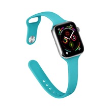 Watch 42mm Klasik Kordon - Turkuaz Ahşap
