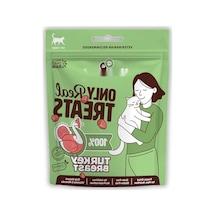 Düşük Sodyumlu, Yüksek Proteinli Freeze-dried Çiğ Hindi Göğüs Kedi Ödül Maması 40g 100 G