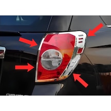 Chevrolet Captiva 2006+ Sonrası Stop Çerçevesi Abs Krom İthal