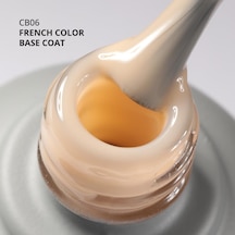 Momo Professional Kalıcı Oje French Color Base Coat Cb06 Nude Sarı 10 Ml