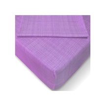 Özlü Fitted Lastikli Tek Kişilik Çarşaf Seti 100x200 -lila Özlü Fitted Lastikli Tek Kişilik Çarşaf Seti 100x200 -lila