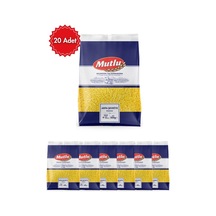 Mutlu Mutlumakarna Arpa Şehriye 500 G X 20 Paket Lezzetli, Ve Kolay Pişen Italyan Tipi Makarna