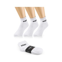 3 Çift Kısa Konçlu Tenis Spor Çorabı Beyaz Paket Beyaz