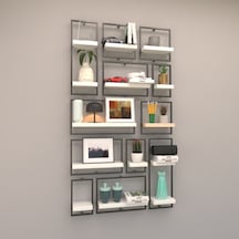 Rafkestir Milano Raf Seti - Model 2 Beyaz ( Mat )