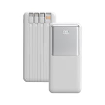 20000 Mah 22.5w Hızlı Şarj Powerbank Dijital Göstergeli Taşınabilir Şarj Cihazı Beyaz