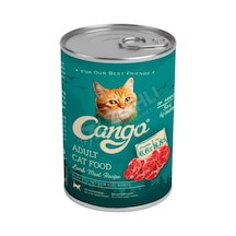 Cango Yetişkin Yaş Kedi Maması Etli 415 Gr
