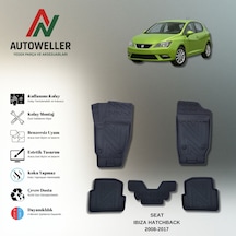 Seat İbiza 2008-2017 Uyumlu Havuzlu Oto Paspas