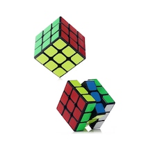 2 Adet Speed Cupe Rubik Küp Zeka Küpü 3x3 Hız Küpü,fidget Oyuncak Seyahat Zeka Oyunu
