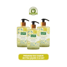 Komili Premium Zeytin Çiçeği Sıvı Sabun 3 x 400 ML