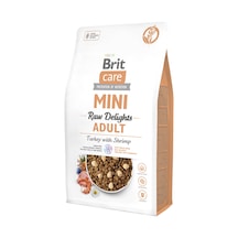 Brit Care Raw Delights Hipoalerjenik Hindi Etli Ve Karidesli Tahılsız Küçük Irk Yetişkin Kedi Maması 2kg