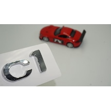 Citroen C1 2012-2014 Bagaj Krom ABS 3M 3D Yazı Logo Amblem