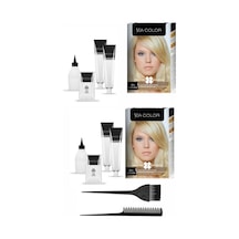 Sea Color Set Boya 01 Platin Sarısı 2 Adet+Boyama Tarağı+Fırça