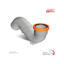 Fırat 110 Mm Pvc Es Sifon Wv Tuvalet Sifonu