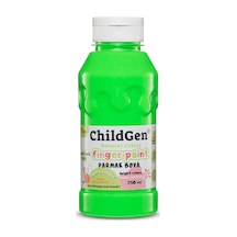 Childgen Süper Yıkanabilir 3'lü Parmak Boya Neon Set 3x350ml