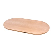 Masifart Meliora Kayın 200 Lük Oval Tabla Cilasız Ham Ahşap