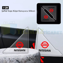 Nissan Logo Kapı Kenar Köşe Koruyucu Çarpma Çizilme Önleyici