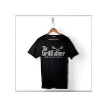 The Grill Father Godfather Izgara Mangal Et Baskılı Tişört Unisex T-shirt 001